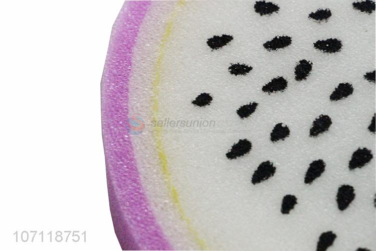 Reasonable price soft pitaya shape baby bath sponge shower sponge