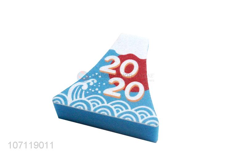 Wholesale creative printed bath sponge bath scrubber for adults and kids