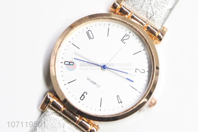 Hot Selling Silver Band Zinc Alloy Watch For Women