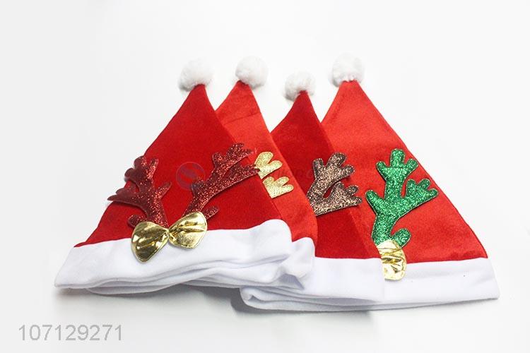 New Arrival Antler Bowknot Christmas Hat Santa Hats