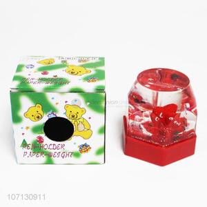 Recent style home ornaments novelty <em>acrylic</em> pen holder paper weight <em>acrylic</em> <em>crafts</em>