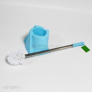 Good quality bathroom accessories plastic toilet brush and holder cleaning tools