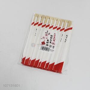 Good Quality 20 Pairs Wooden Chopsticks Set