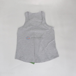 Wholesale cheap soft comfortable 100% cotton singlet women tank tops