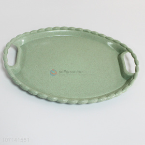 Good Quality Colorful Plastic Tray With Handle