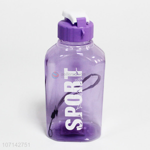 Recent style leakproof plastic water bottle fashion sports bottle