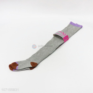 Low price girls long socks kids winter thermal cosy stocking