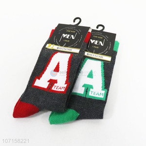 Popular design men winter cotton crew socks men ankle socks