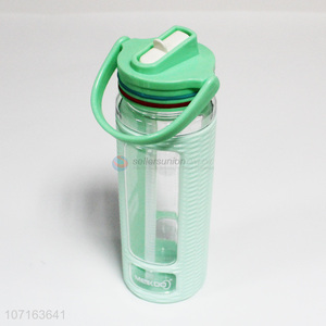 China supplier portable leakproof sport water bottle food grade plastic drinking bottle
