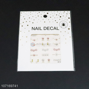 Custom Nail Art Decoration Decals Fashion Nail Sticker