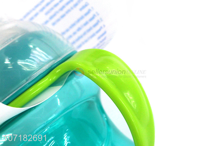 Best Quality 200Ml Plastic Baby Training Water Drinking Sippy Cup