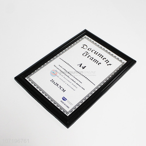 Custom Plastic Certificate Frame Fashion Picture Frame