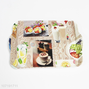 Premium quality plastic eco-friendly serving tray food <em>salver</em>