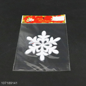 Delicate Design Snowflake Shape PVC Window Stickers