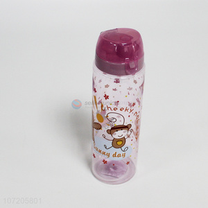 Fashion Printing 800ml Plastic Water Bottle Space Bottle