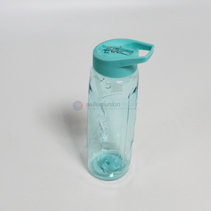 Portable 1000Ml Plastic Water Bottle With Straw