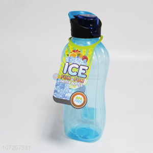 New arrival portable bpa free plastic ice water bottle space bottle