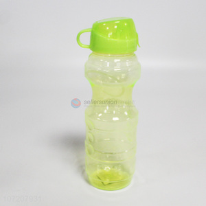 Hot selling high volume plastic water bottle with cup lid
