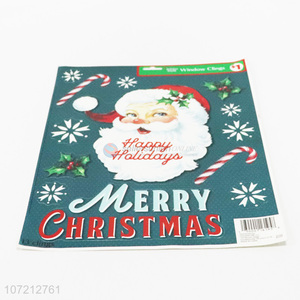 China manufacturer Christmas Decoration Merry Christmas window stickers