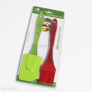 Wholesale food grade silicone scraper silicone brush baking tools