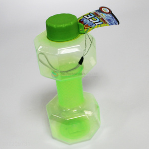 Promotion Gift Plastic Sport Gym Dumbbell Shape Water Kettle