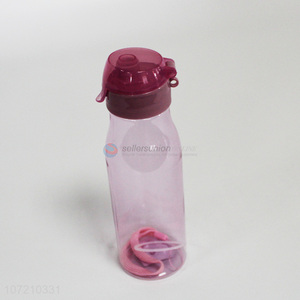 Good quality 650ml eco-friendly plastic water bottle portable drinking bottle