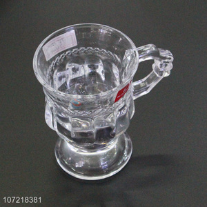 Wholesale Price Home Use Healthy Heat Resistant Glass Tea Cup