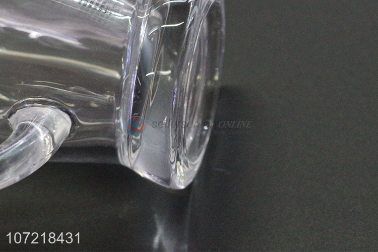 Wholesale Price Household Drinware Glass Cup With Handle