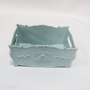 Wholesale European style rose design plastic storage box