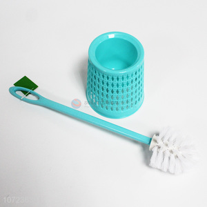 Hot sale durable long handle toilet cleaning brush set