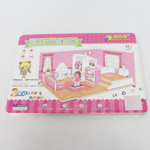 Good market 3D baby bedroom puzzle kids educational toy