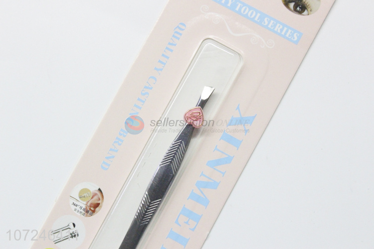 High Quality Bevel Connection Eyebrow Tweezers