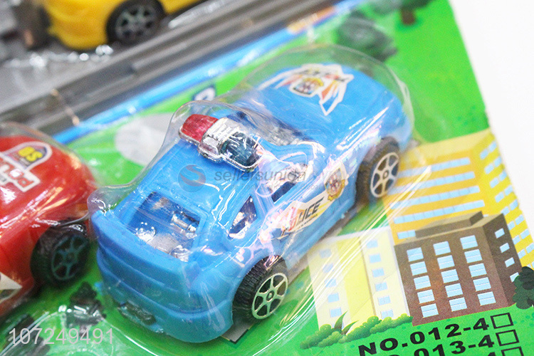 Wholesale Cartoon Police Car Toy Car Set