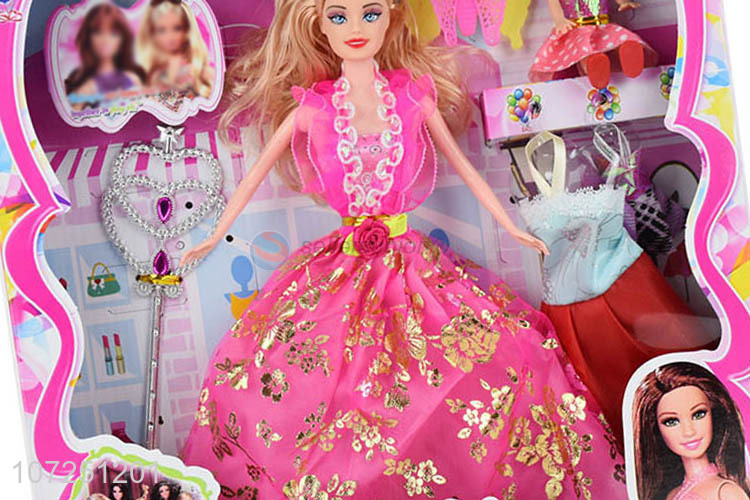 Hot Selling Fashion Doll Girls Dress Up Toy