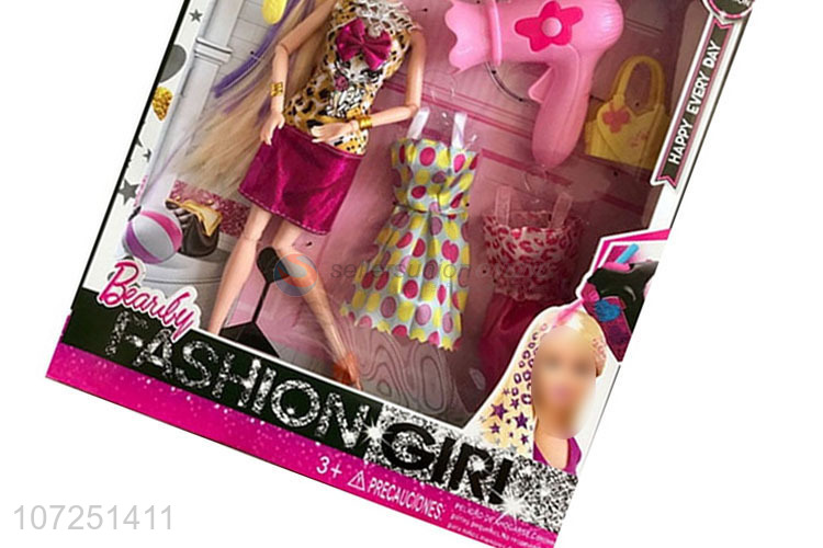 Good Quality Fashion Dress Up Doll Girls Toy