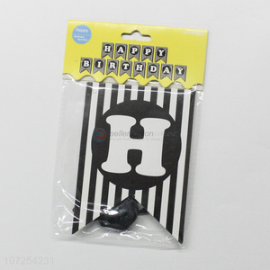 Good quality happy birthday banner set birthday party supplies