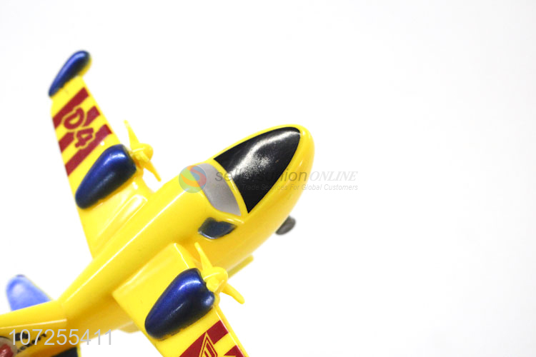 New Design Plastic Pull Back Model Aircraft Toy