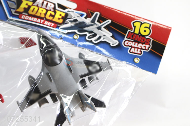 Good Quality Pull Back Model Combat Aircraft Toy