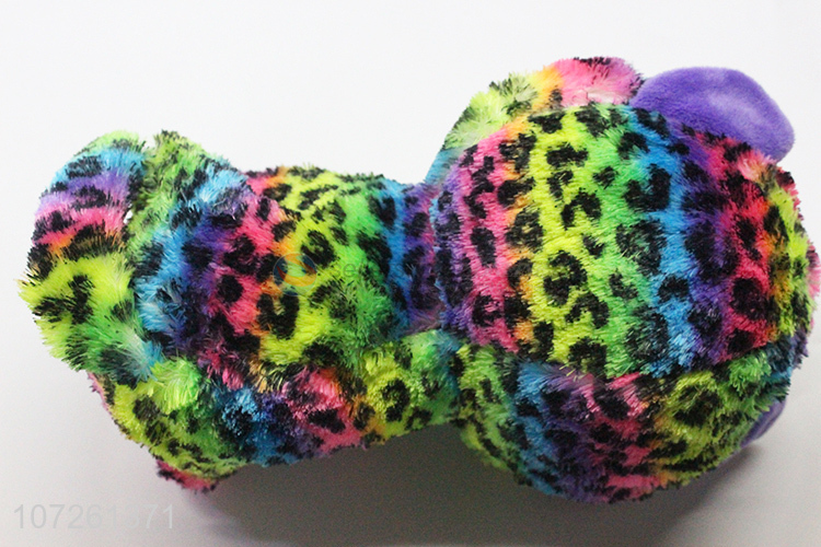 Hot selling comfortable leopard plush stuffed toy for kids