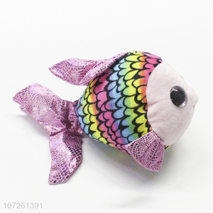 China supplier small stuffed <em>animals</em> toys <em>plush</em> tropical fish toy