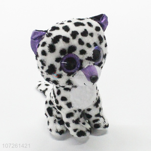 Excellent quality comfortable leopard plush stuffed toy for kids