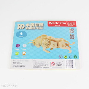 New Arrival Animal Model 3D Wooden Puzzle Toy