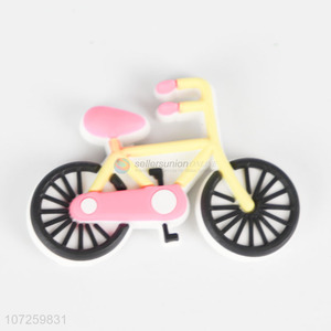 Factory price bicycle shape pvc fridge magnet