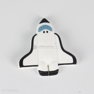 Wholesale creative airplane shape pvc fridge magnet