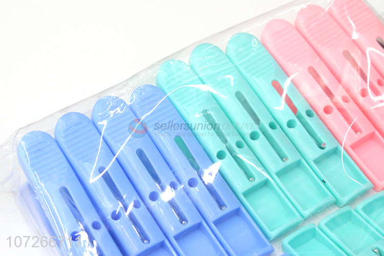 Good Quality 20Pcs Durable Multicolor Plastic Clothes Pegs