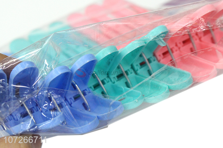 Good Quality 20Pcs Durable Multicolor Plastic Clothes Pegs