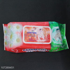 Suitable Price 80Pcs Pure Soft Wipes Cleaning Use Baby Wipes