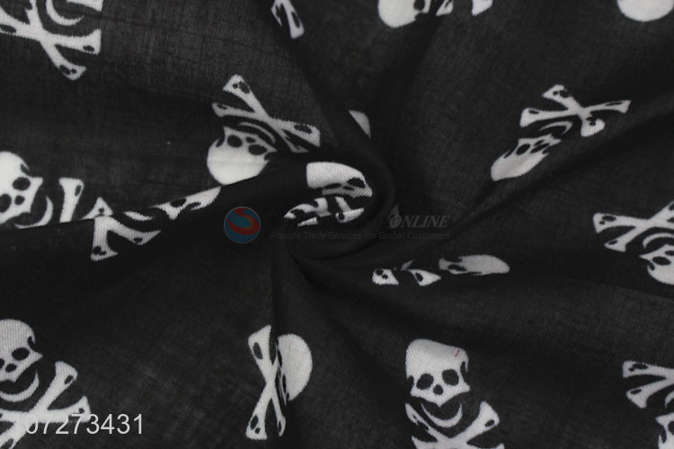 Good sale fashion cotton bandana pirate flg printed square bandana