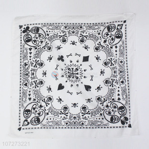 Reasonable price personalized cotton square bandana delicate square headkerchief