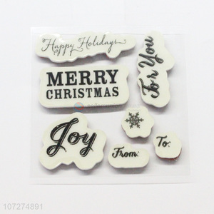 New style Christmas rubber stamp set for diy scrapbooking